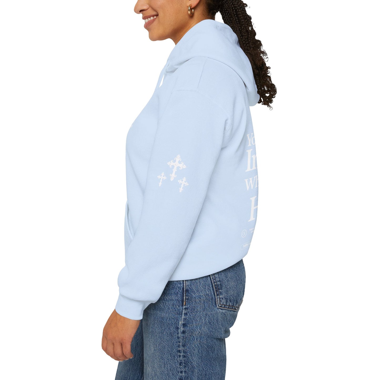 TRUST CHRIST Unisex Heavy Blend Hoodie - Faith, Can Apparel