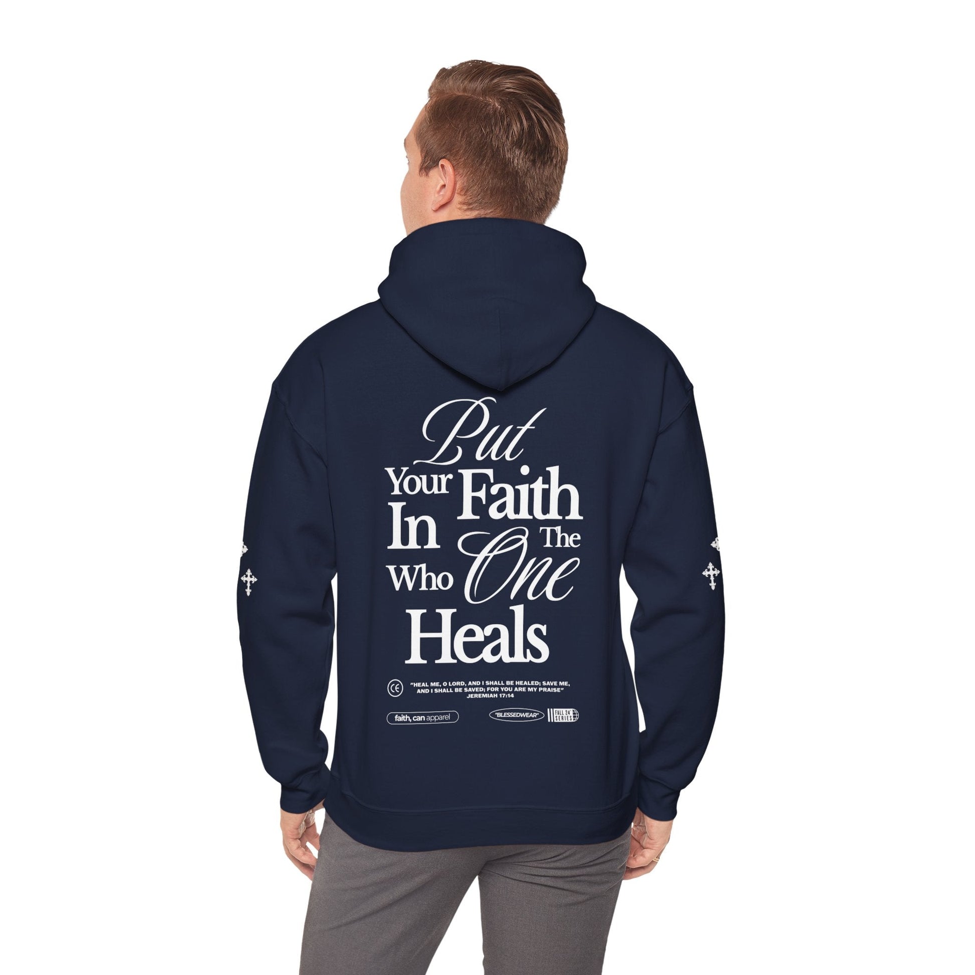 TRUST CHRIST Unisex Heavy Blend Hoodie - Faith, Can Apparel