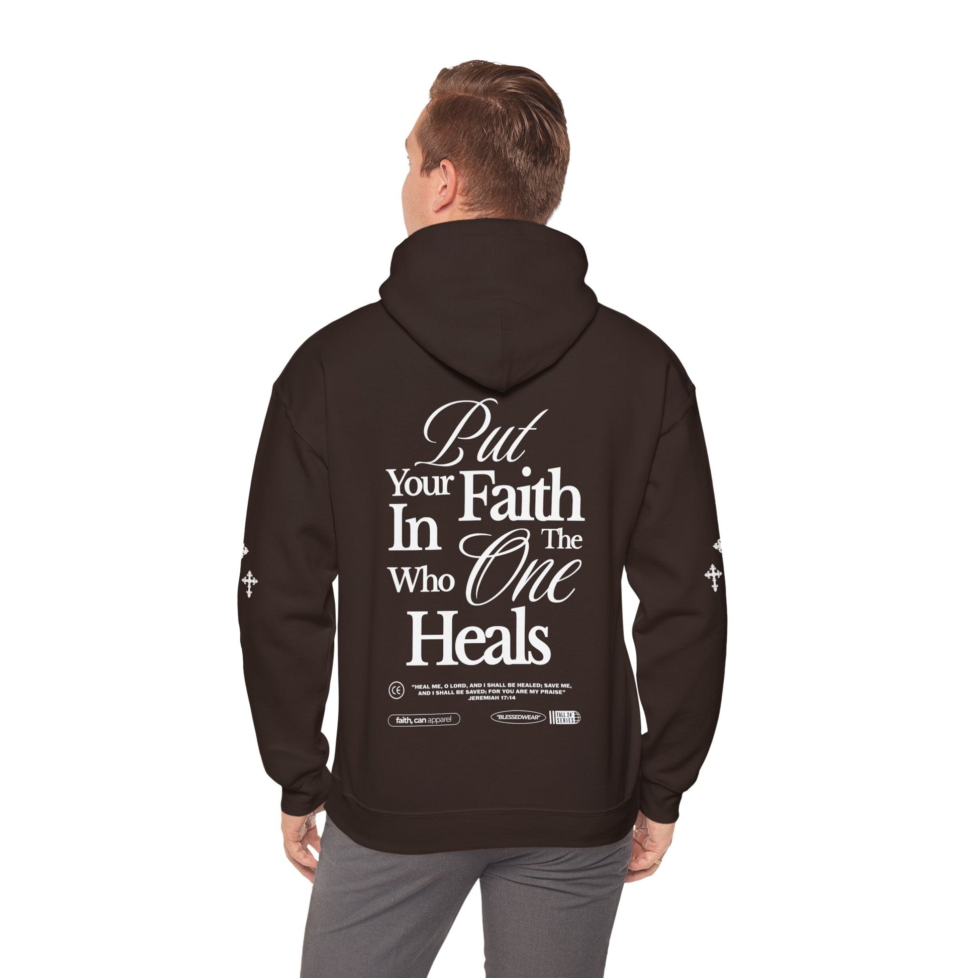 TRUST CHRIST Unisex Heavy Blend Hoodie - Faith, Can Apparel