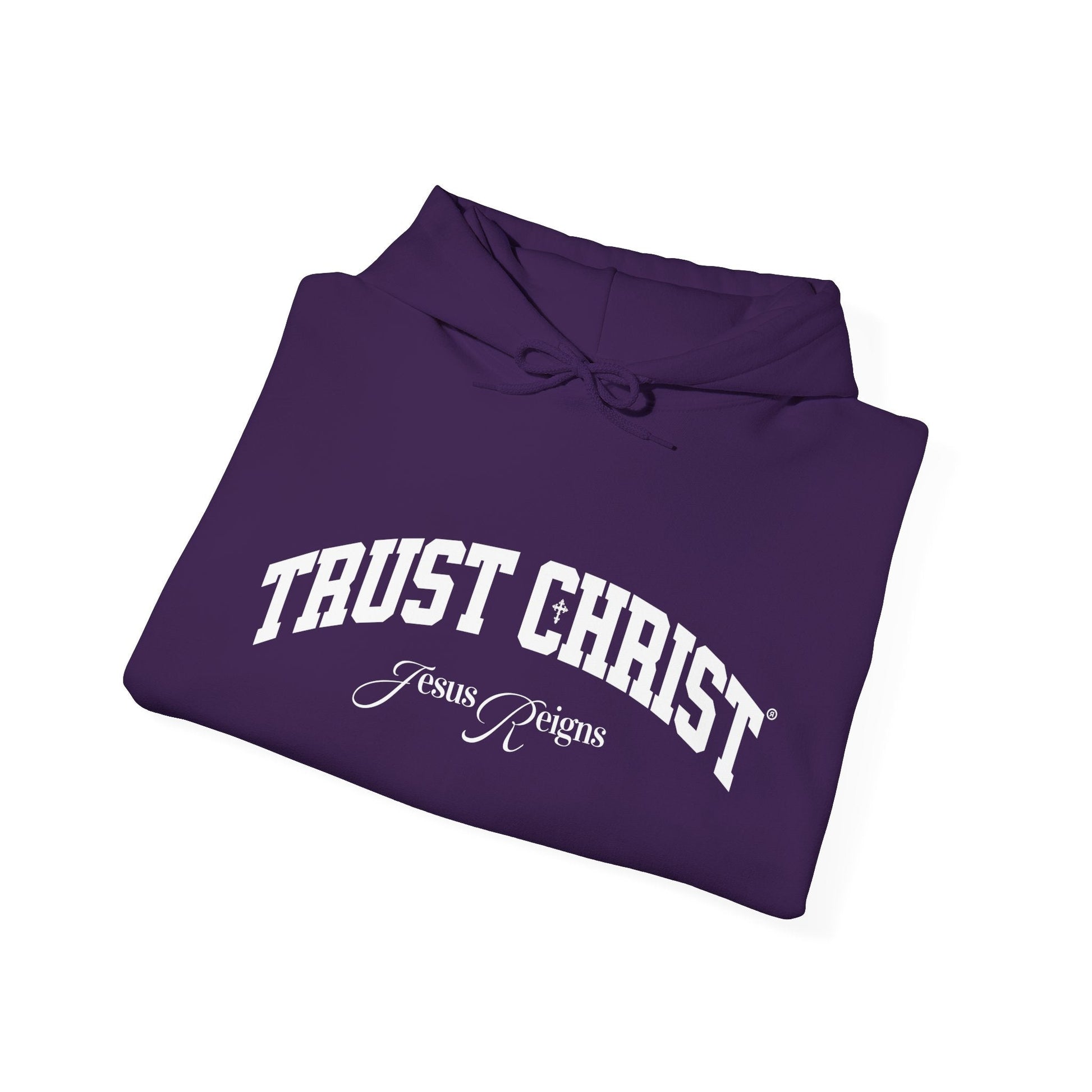 TRUST CHRIST Unisex Heavy Blend Hoodie - Faith, Can Apparel