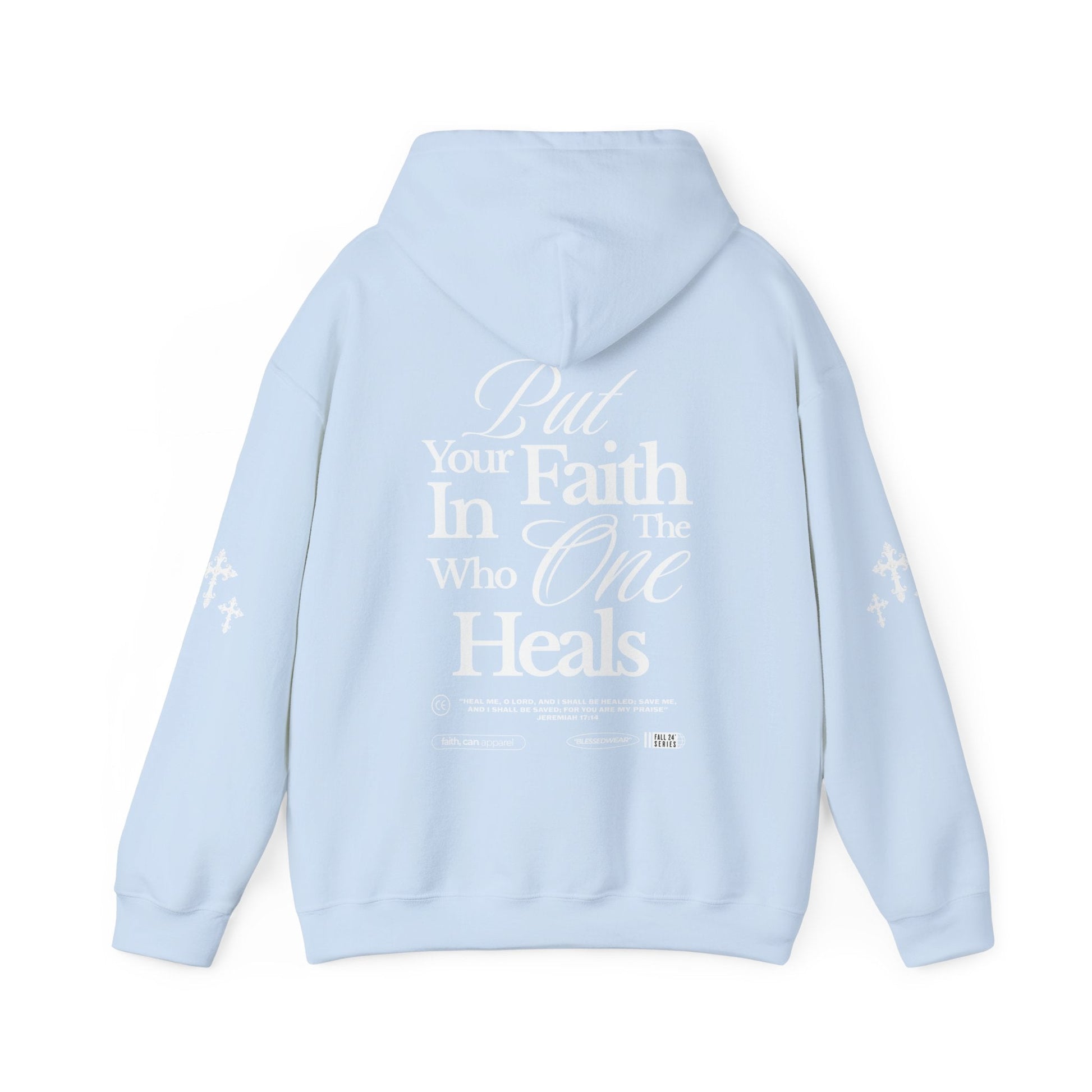 TRUST CHRIST Unisex Heavy Blend Hoodie - Faith, Can Apparel