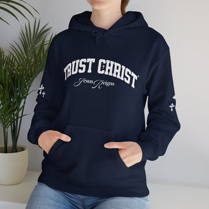 TRUST CHRIST Unisex Heavy Blend Hoodie - Faith, Can Apparel